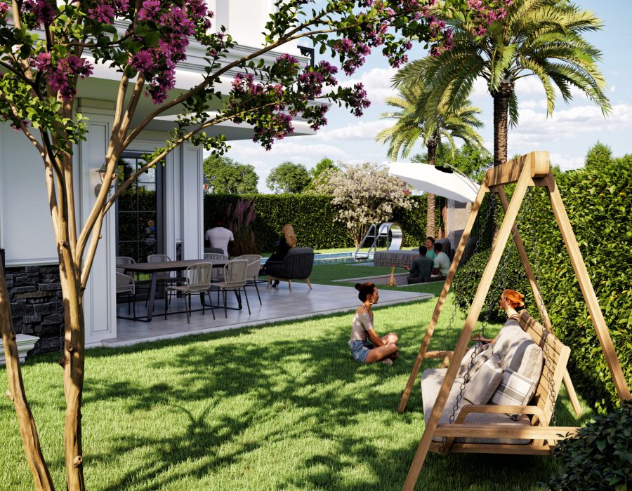 Altay Konakları - Bahçe Peyzajı